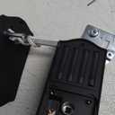 Veise VE029 WiFi Smart Lever Lock, Fingerprint Keyless Entry Door Lock with Handle, Built-in WiFi, Remote App Control, Electronic Digital Knob for Front Door and Bedroom, IP65 Waterproof, Matte Black