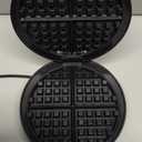 Cuisinart Waffle Maker, 1250W Round Classic Waffle Iron, 5-Setting Adjustable Browning Control, WMR-CAP2, Brushed Stainless