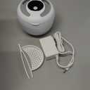 Dental Ultrasonic Retainer Cleaner Machine: 45kHz Dental Cleaning Pod for Denture, Mouth Guard, Night Guard, Aligner, Braces, Toothbrush Head & Jewelry, UV Cleaner with Digital Timer & 4 Modes, White