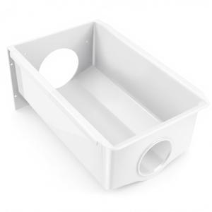 W10670844 Refrigerator Ice Bucket Replacement for Whirlpool Ken.More May.tag Refrigerator Replace W10850492 4378073 AP5989704 PS11731153 EAP11731153 7WRS22FDBF00 by TOMOON