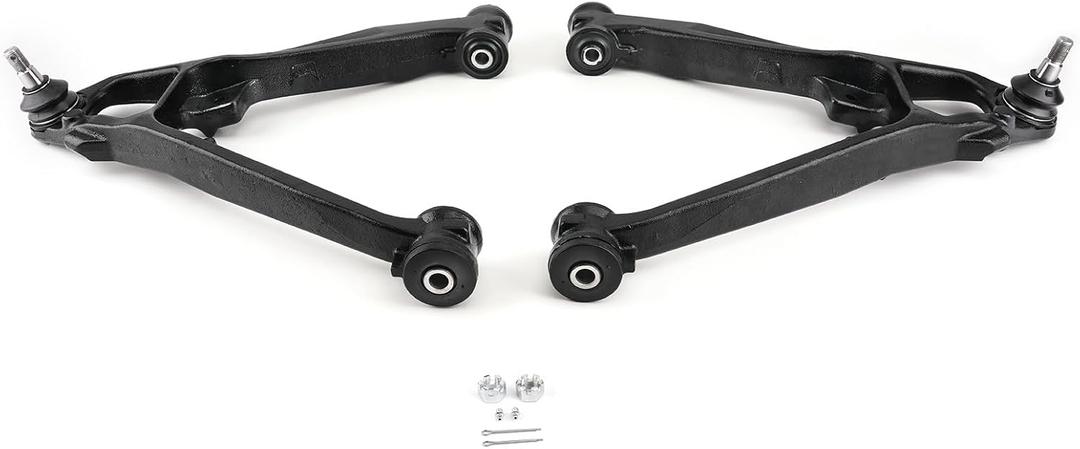 maXpeedingrods 2Pc Front Lower Control Arm w/Ball Joint for Chevy Tahoe Silverado GMC Sierra 1500 2007-2016 GMC Yukon XL 1500 Cadillac Escalade ESV EXT 2007-2015, K620889 K620888 Front Suspension Kit