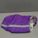 Queenmore Dog Winter Coat, Cold Weather Fleece Jacket for Dogs, Waterproof Reflective Reversible, for Small, Medium and Large Dogs (Purple, S)