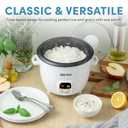 AROMA 6-Cup (Cooked) / 1.5Qt. Bonded Granite Rice & Grain Cooker, ARC-863NG