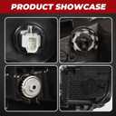 Nakkaa Driver Side Headlight Assembly Compatible with Prius LE/XLE/Limited 2023-2025 Headlamp 8107047B00 TO2502333