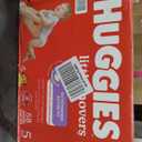 Huggies Little Movers Diapers Size 5, 58 Count
Double Grip Strips, Blowout Protection, Secure Flexible Fit, Up to 12-Hour Protection, Dry Touch Liner, Wetness Indicator