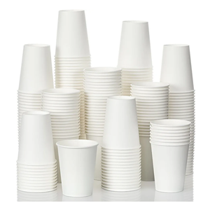 AOZITA 1200 Pack 12 oz Disposable Paper Coffee Cups, White Paper Hot/Cold Beverage Drinking Cup for Water, Juice, Coffee, Tea