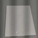 Travel Makeup Mirror with Light, Large Lighted Makeup Mirror 9.2x8inch Tabletop Vanity Mirror with Lights, Rechargeable Desktop Cosmetic Mirror with 360 Rotatable Stand, 3 Color Lights