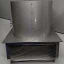 4 Inch Dryer Vent Cover Outside Hooded Wall Vent with Screen and Damper,4" Exterior Wall Vent Dryer Air Vent,Exhaust Wall Mount Cover Cap for Dryer Ventilation&Outdoor Air Exhaust, Stainless Steel