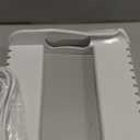 SIMPLE HOUSEWARE 7 Compartments Adjustable Pan Organizer, White