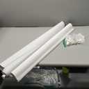 NUTRO CHILL Blackout Roller Shade, Window Shades Blackout with Thermal Insulated, UV Protection Fabric Window Shades for Home and Office, Easy to Install (34"W x 68"H, White)