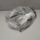 Fashion&cool Outdoor Side Tables, 2 Pack Patio Side Table, Weather Resistant Metal Small Round Outdoor End Table Side Table for Patio Yard Porch Balcony Garden Bedside, Plant Stand for Indoor Outdoor