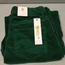 Corduroy Pants Women High Waist Flare Pants Casual Baggy Bell Bottom Pants Wide Leg Trouser Pants for Women Trendy (4, Green)