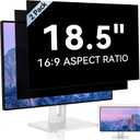 [2-Pack] 18.5 Inch Computer Privacy Screen for 16:9 Aspect Ratio Widescreen Monitor, Eye Protection Anti Glare Blue Light Computer Monitor Privacy Filter, Removable Anti-Scratch Screen Protector Film