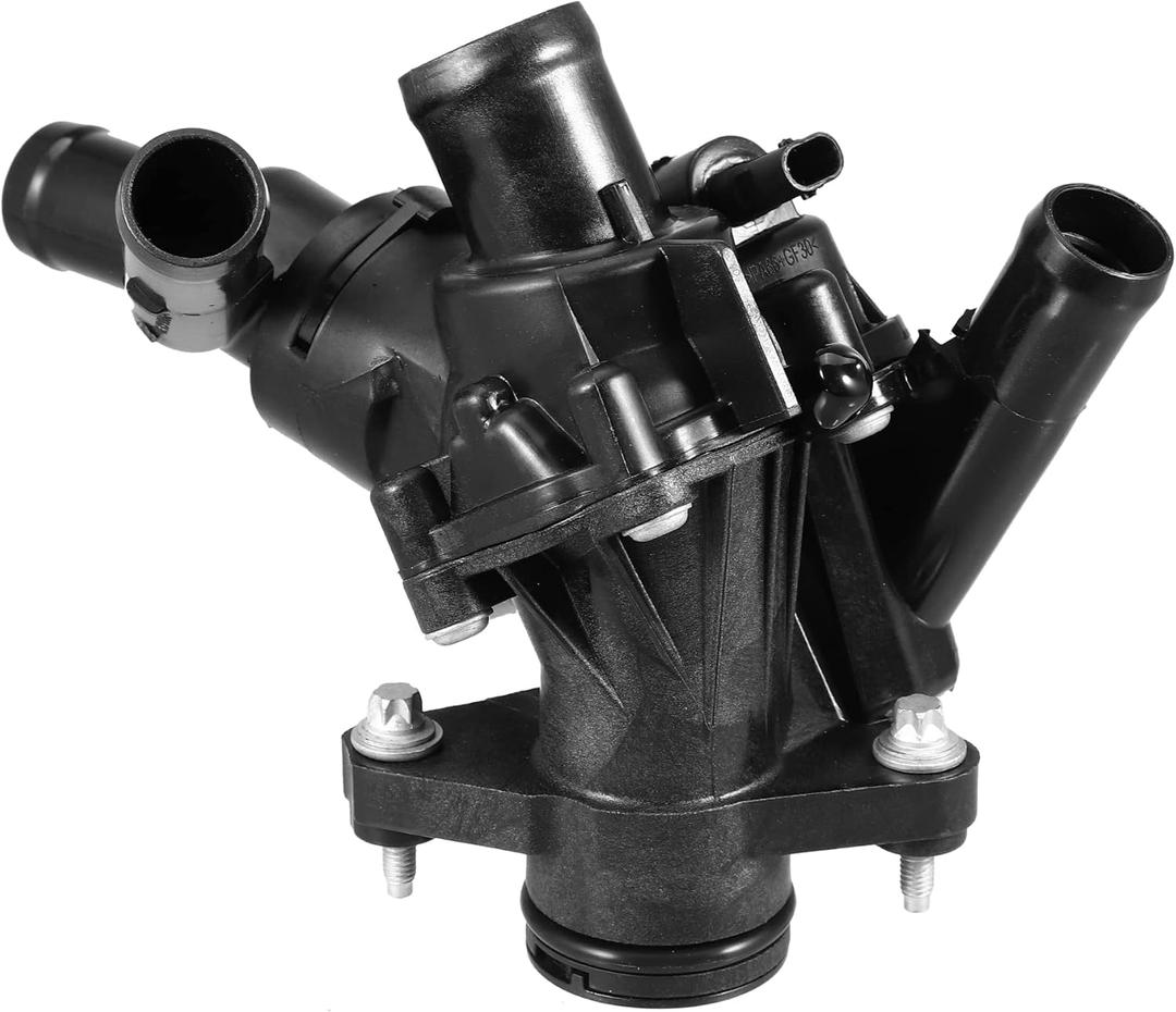X AUTOHAUX 2702000315 Engine Coolant Thermostat Housing Assembly for Mercedes-Benz CLA250 2014-2016