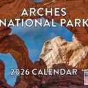 Arches National Park Calendar 2026 Monthly Wall Calender 12 Month | American Made In The USA