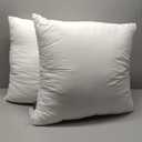 MIULEE 24x24 Pillow Inserts,Down Alternative Pack of 2 Euro Decorative Throw Pillows for Sofa Couch Bed, Ultra Soft Fluffy Bed Sleeping Form