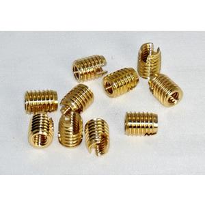 10pc - Batwing Windshield/Fairing Brass Inserts are Replacement/Compatible with Harley-Davidson Fit 1996-2024