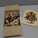 Wooden Puzzles for Adults, Unique Christmas Message in a Bottle Jigsaw Puzzles,Magic Wooden Jigsaw Puzzles, Gifts for Family or Friends for Any Holiday.(11.4 * 10.3 in 170pcs) (Medium)