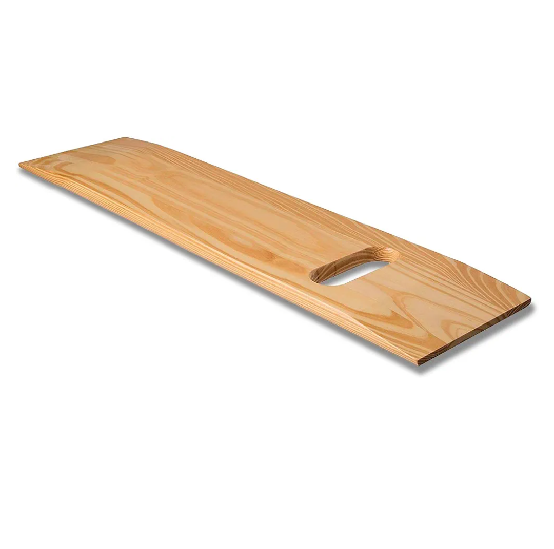 DMI Transfer Board and Slide Board made of Heavy-Duty Wood for Patient, Senior and Handicap Move Assist and Slide Transfers, Holds up to 440 Pounds, 1 Cut out Handle, 30 x 8 x .75
