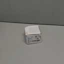 Chinco 30 Packs Magnetic Name Tags with Magnetic Backing Blank Name Tags Locker White Round Corners, 1.5 x 3 Inches Reusable ID Badges for Personalized Jacket Shirts Office School Stores Teams (Black)