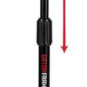 Gator Frameworks Desktop Microphone Stand with Round Weighted Base & Adjustable Height (GFW-MIC-0501)