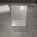 PH PandaHall 4 Pack 72 Holes Acrylic Earring Holder Organizer Ear Studs Jewelry Storage Display Rack Showcase Earrings Display Stand Earring Storage for Selling Retail Marketing Personal 3x2x4.5inch