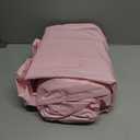 FUNBOY Kids Pink Castle Sleepover Travel Bed & Air Mattress. Perfect for Sleepovers. Includes Carrying Storage Bag, Twin