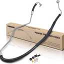 A-Premium Power Steering Pressure Hose Line Assembly Compatible with Mazda CX-7 CX7 2007 2008 2009 2010 2011 2012, 2.3L Gas, with Washer, Pump To Rack/Gear