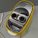 Oscar Mayer 2 Slot Hot Dog and Bun Toaster with Mini Tongs, Hot Dog Toaster Works with Chicken, Turkey, Veggie Links, Sausages and Brats, Yellow