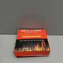 QUWIN BBQ Gloves, Oven Gloves, 1472 Extreme Heat Resistant,Grilling Gloves Silicone Non-Slip Oven Mitts, Kitchen Gloves for BBQ, Grilling, Cooking, Baking-1 Pair (Black, One Size Fits Most)