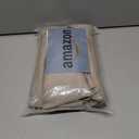 BALCONY & FALCON Rectangle Tablecloth 47 x 63 Washable Wrinkle Resistant and Water Proof Table cloth, Decorative Linen Fabric Tablecloths for Dining, Parties, Kitchen, Wedding and Outdoor Use, Beige