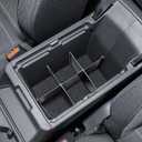 TACOBRO Center Console Dividers for Honda CRV 2023 2024 2025 Accessories CR-V LX/EX/EX-L/Sport Hybrid/Sport-L Hybrid/Sport Touring Hybrid Organizer Armrest Secondary Storage ABS Insert Separator