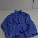 Van Heusen Regular Fit Twill Solid Button Down Collar Dress Shirt, Cobalt, XXX-Large