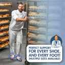 Dr. Frederick's Original Arch Support Sleeves Plus - 2 ct - Pain Relief for Flat Feet & Fallen Arches - Men & Women - Large/XL