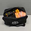 Cordless Car Buffer Polisher kit [2X 2000mAh 21V Batteries & 18 PCS Attachments] 6-Speed Orbital Design, LED Display, Lightweight Detailing Tool for Waxing, Polishing & Scratch Removal-Yellow