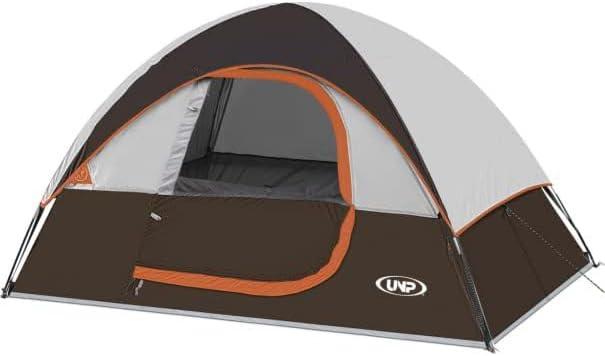 Camping Tent 2 People Waterproof Windproof Tent with rain Fly Easy to Install - Portable yurt, Perfect for Camping