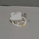 LumBelle COB LED Light Strip Battery Operated, 6.6ft 640 LED Dimmable Strip Lights Cuttable Flexible LED Strip for TV, Cabinet Bedroom Kitchen Home Decoration DIY Lighting 6000k Cool White