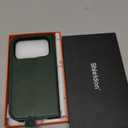 SHIELDON Detachable Leather Wallet Case for iPhone 17 Pro 6.3-inch 5G | 2-in-1, Flip, Magnetic Closure, Wireless Charging, Kickstand, RFID Blocking Credit Card Holder, Shock Absorption - Evergreen