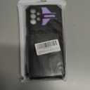 Phone Case for Galaxy A23 Case, Samsung A23 SM-A235M Case with Screen Protector, Wallet Detachable Credit Card Holder Built-in Stand Protective Phone Cover for Samsung Galaxy A23 Black