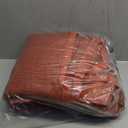 12' x 12' x 12' Orange Triangle Waterproof Sun Shade Sail UPF50+ AMTADT12 Canopy Awning Shelter, 98% UV Blockage Water Resistant, Outdoor Backyard Patio Garden Carport, Orange