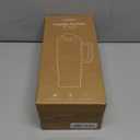 Owala FreeSip Tumbler Insulated Stainless Steel Water Bottle with Built-in Straw and Side Handle, For Travel, Work, School, and Sports, 40oz, BPA Free, Leak Proof, Black Cherry