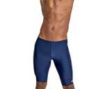 Speedo Men's Swimsuit Jammer Prolt Solid (24, Eco Speedo Navy)