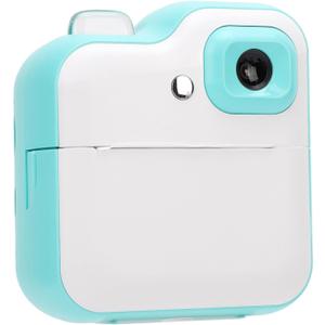 Children Printable Camera, Toddler Digital Camera Toys 2.4 Inch Screen with 2 Roll Print Paper for Child (Blue)