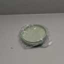 Silicone Cat Bowl Set of 2 Shallow Cat Dishes Small Non-Slip Pet Dog Bowls for Dry & Wet Food, Whisker Fatigue (Round Green)