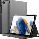 JETech Case for Samsung Galaxy Tab A8 10.5-Inch 2022 (SM-X200/X205/X207), Slim Folio Stand Protective Tablet Cover, Multi-Angle Viewing, Auto Wake/Sleep (Grey)