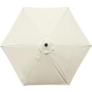 9 Feet Patio Umbrella Replacement Canopy for 6 Ribs, Market Umbrella Top, Yard Table Umbrella Top Cover,Universal Strong and Thick Umbrella Canopy,Canopy Only