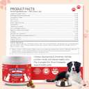 Premium Glucosamine Chewable for Dogs - Hip & Joint Supplement Dog Chews with Chondroitin MSM Omega-3 Support Mobiltiy and Joint Pain Comfort Improve Flexibility, Beef Flavor 100 Soft Treats