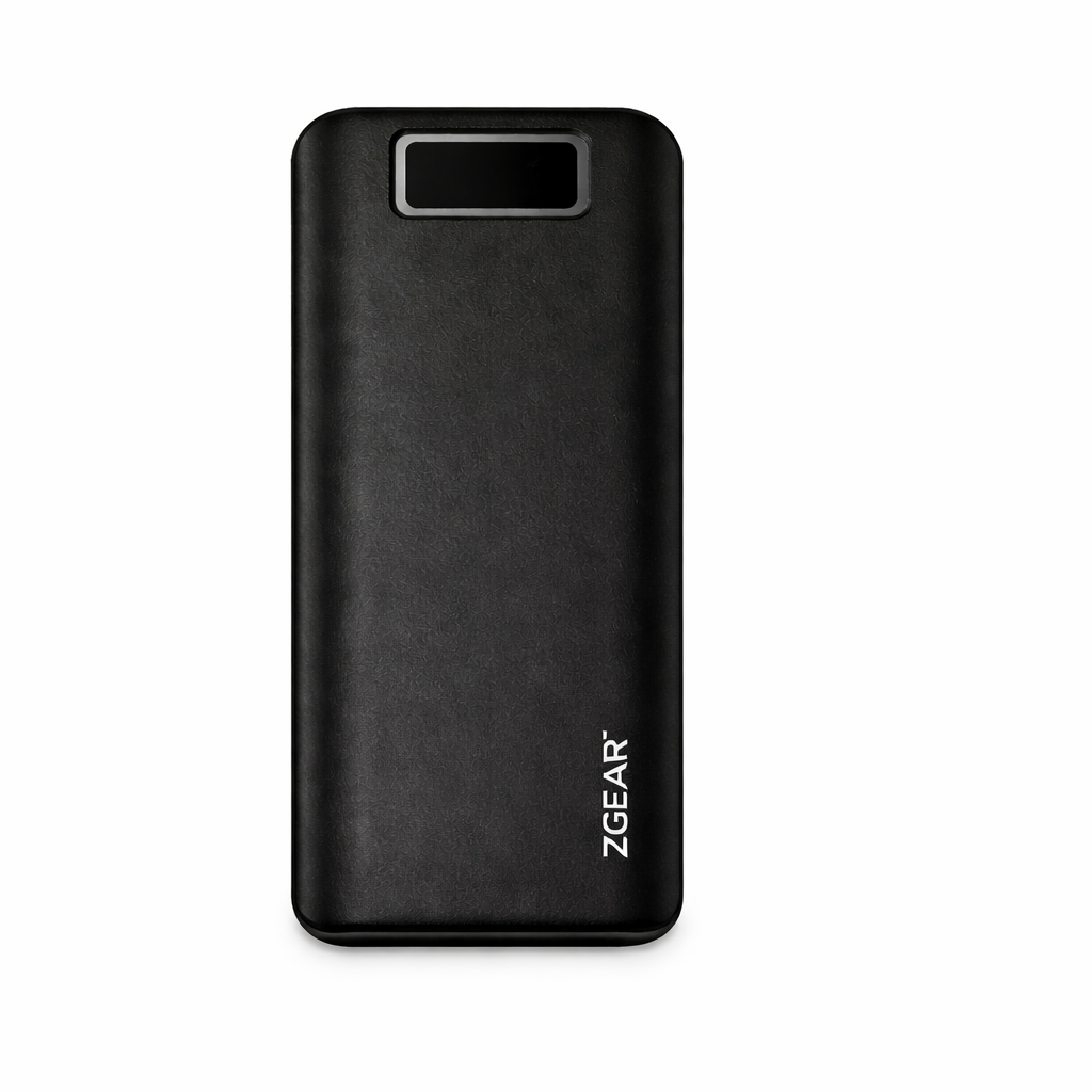 ZGear High Capacity Power Bank with LCD Display 20,000 mAh 