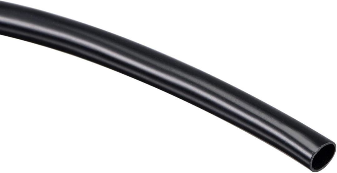 uxcell Black PVC Tube Wire Harness Tubing, 5mm ID 23ft Sleeve for Wire Sheathing Wire Protection