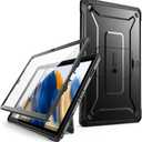 SUPCASE for Samsung Galaxy Tab A9 Plus Case with Stand (Unicorn Beetle Pro), [Built-in Screen Protector] Heavy Duty Rugged Kickstand Protective Tablet Cover for Galaxy Tab A9 Plus 11 Inch, Black
